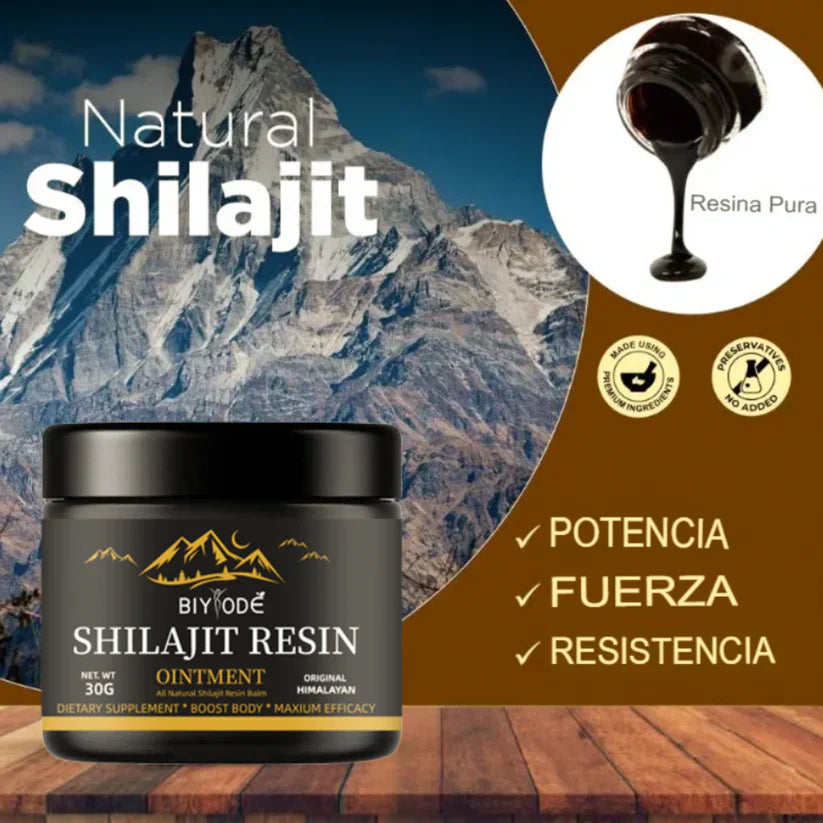 ⛰️ Resina de Shilajit 100% Puro 💎 Fuente de Energía Vital del Himalaya+ ENVIO GRATIS 🎁